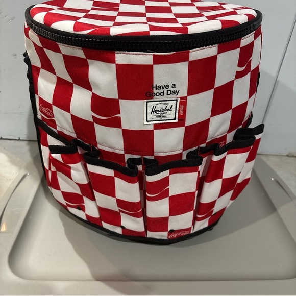 Herschel Supply Company Handbags - NWT Herschel X Coca-Cola-5 Gal Beach Bag-Insulated Cooler-Checkerboard-Bottles